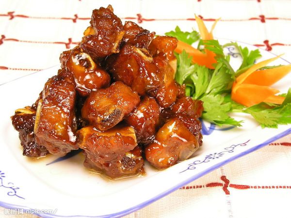 sườn xào