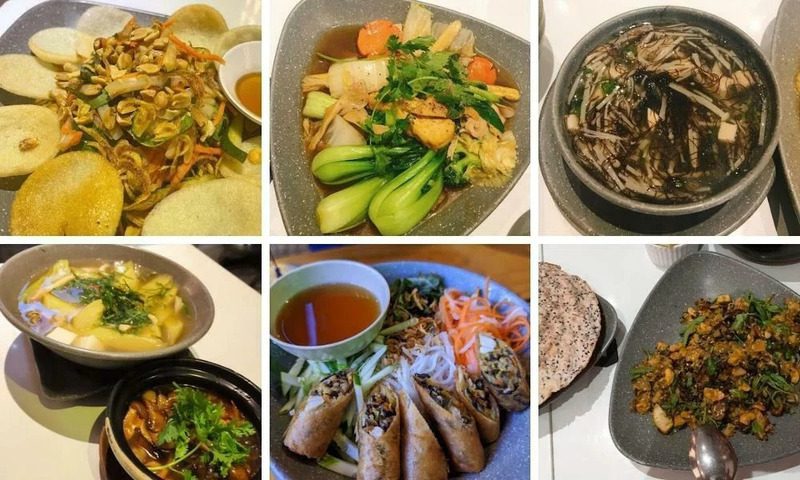 Nhà hàng thuần chay Hương Sen Trắng với thực đơn hơn 100 món chay